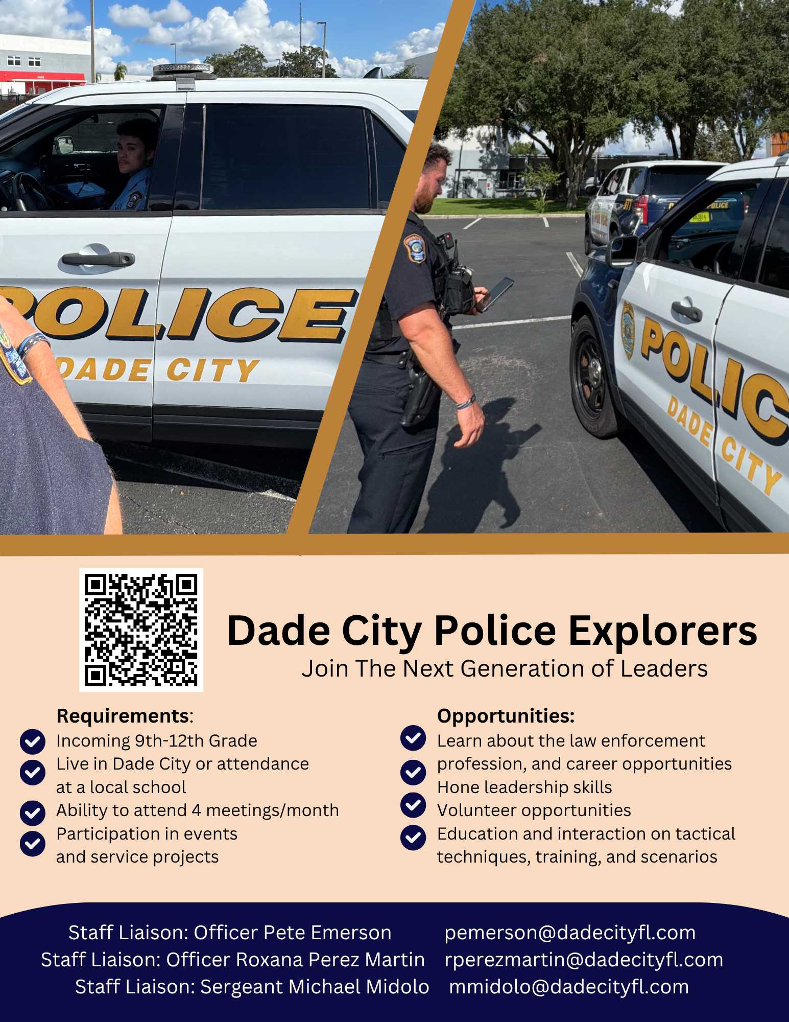 Dade City Police Explorers